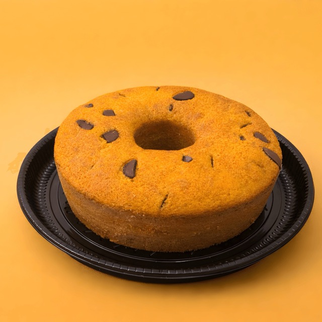 Cenoura com gotas de chocolate